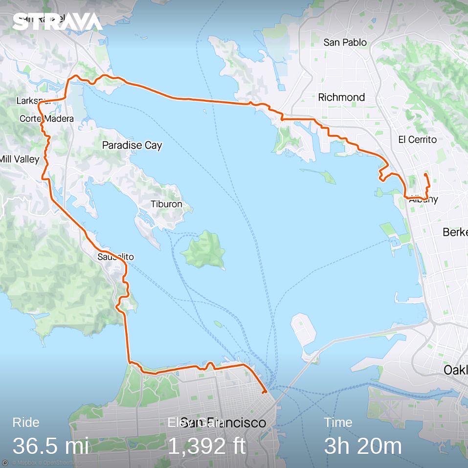 my longest ride to date the two bridge tour